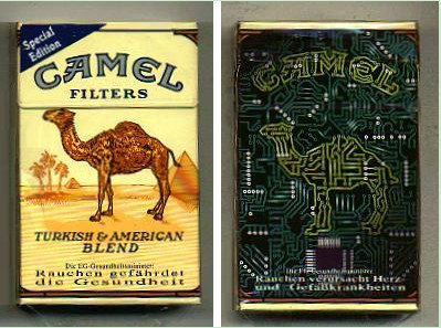 Camel Filters Special Edition CAMELWORLD Computer cigarettes hard box